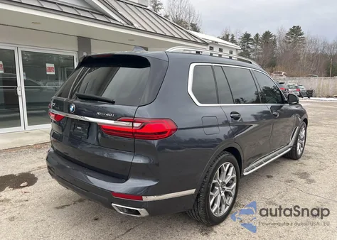 2019 BMW X7 xDrive40I из США, поврежденный, VIN 5UXCW2C51KL081198